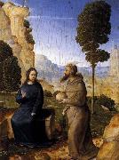 Juan de Flandes The Temptation of Christ oil painting artist